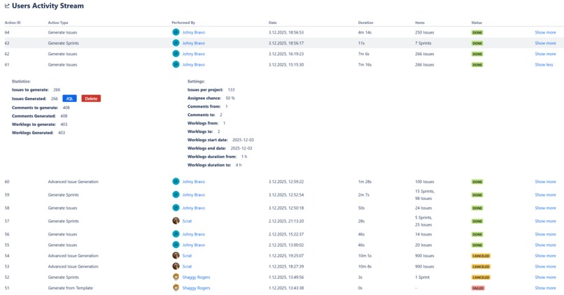 Smart Data Generator for Jira – screenshot 6