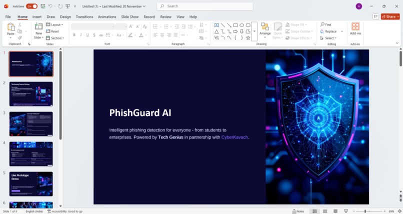 PhishGuard AI – screenshot 1