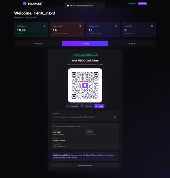 SolPacket – screenshot 5