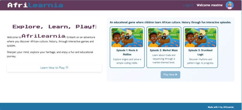 AfriLearnia – screenshot 3