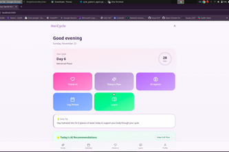 HerCycle - Menstrual wellness comapanion