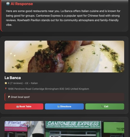 Voice-First Business Discovery. – screenshot 2