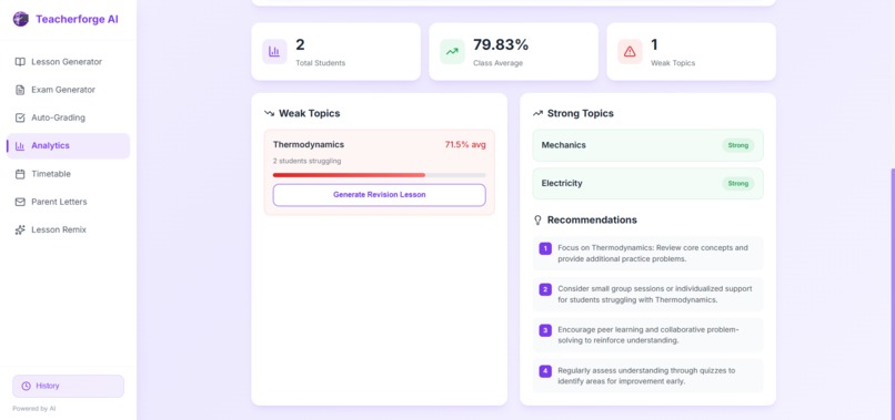 TeacherForge AI – screenshot 19