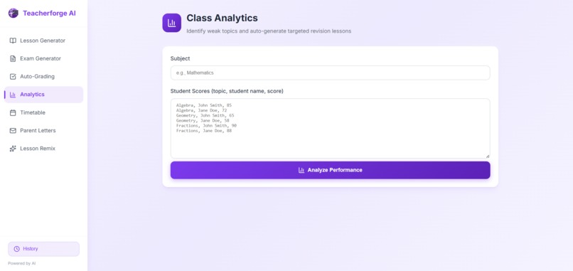 TeacherForge AI – screenshot 18