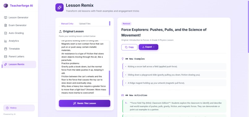 TeacherForge AI – screenshot 26