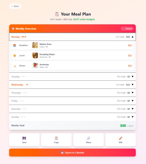 Dine Ahead – screenshot 5