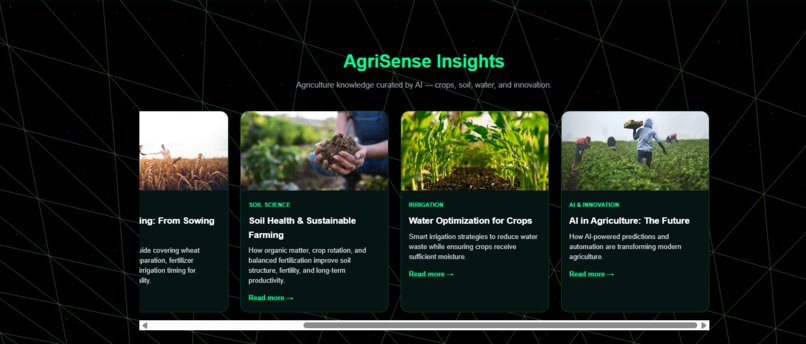 AgriSense — AI-Powered On-Chain Agricultural Intelligence – screenshot 5