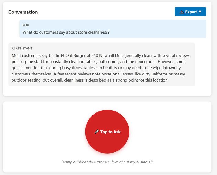 Yelp AI Business Analyzer – screenshot 5
