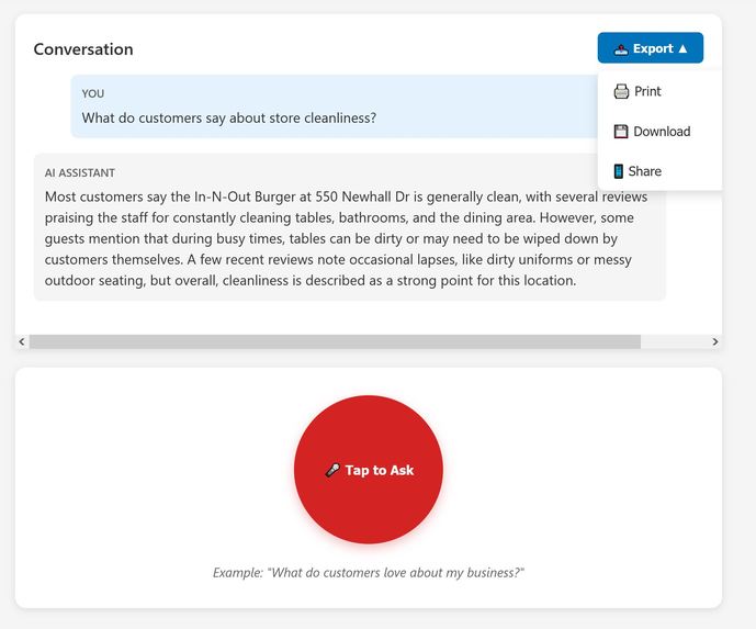 Yelp AI Business Analyzer – screenshot 6
