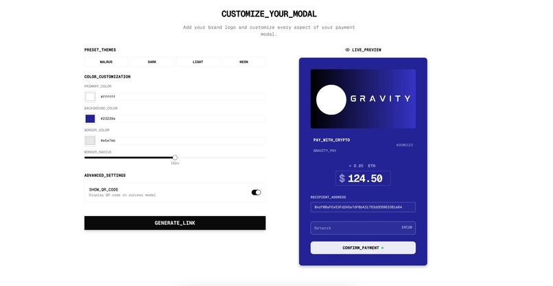 Gravity: MNEE Native LayerZero Link Bridge – screenshot 5