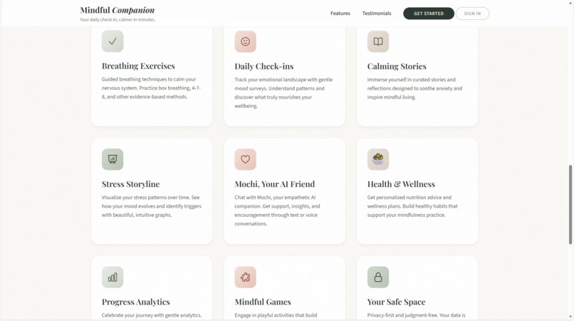 Mindful Companion – screenshot 3