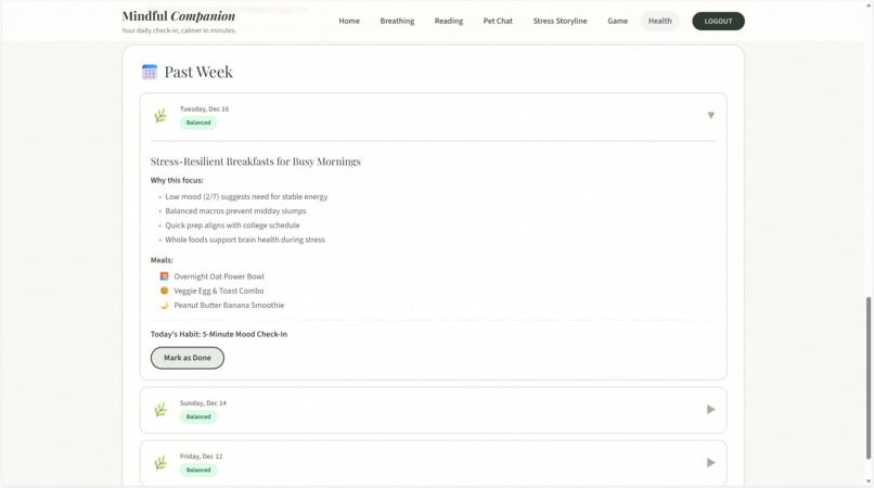 Mindful Companion – screenshot 23