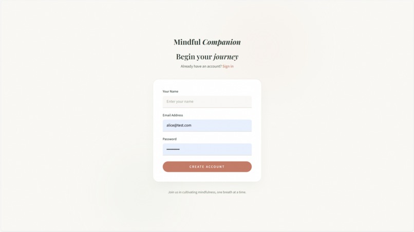 Mindful Companion – screenshot 4