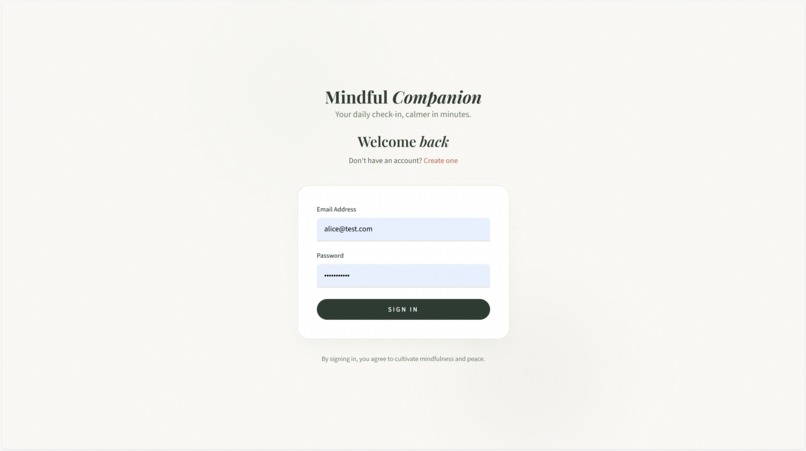Mindful Companion – screenshot 5