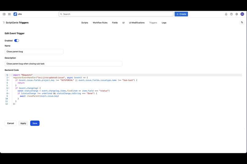ScriptGenie – screenshot 6