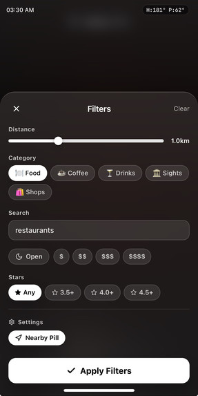YelpStreet – screenshot 2