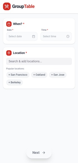GroupTable – screenshot 2