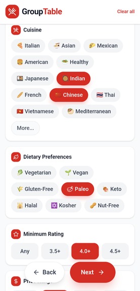 GroupTable – screenshot 5