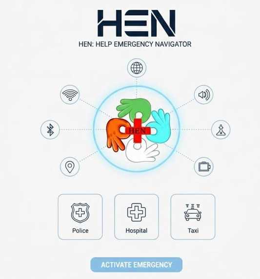 HEN-Help Emergency Navigator – screenshot 3
