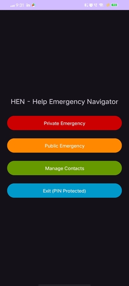 HEN-Help Emergency Navigator – screenshot 9