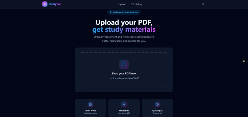 StudyPal – AI PDF Study Assistant – screenshot 2