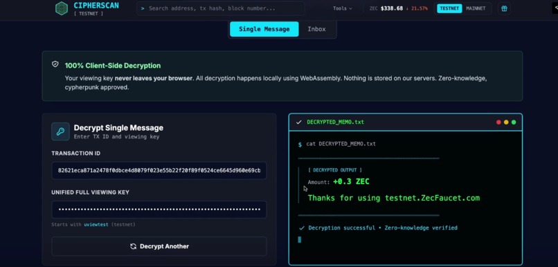ciphernode – screenshot 1