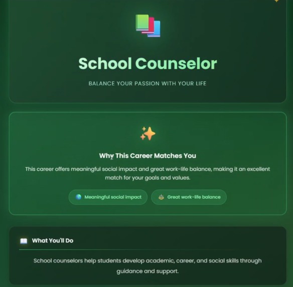 CareerTree - Visual Career & College Exploration Tool – screenshot 5