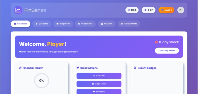 FinSense – screenshot 1