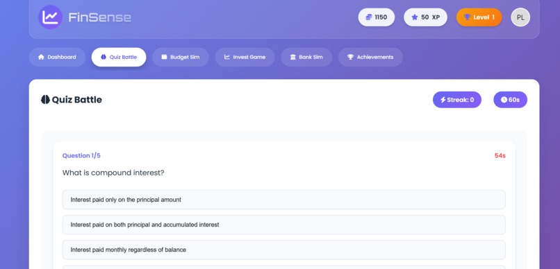 FinSense – screenshot 4