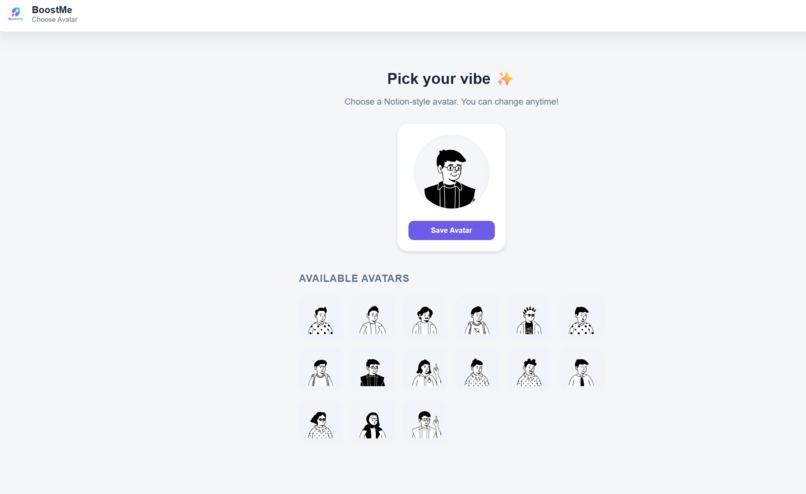 BoostMe – screenshot 2