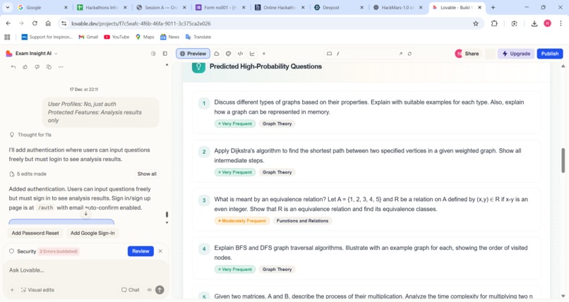 Exam Insight AI – screenshot 5
