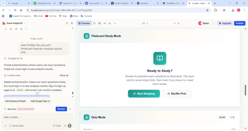 Exam Insight AI – screenshot 6