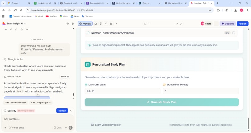 Exam Insight AI – screenshot 9