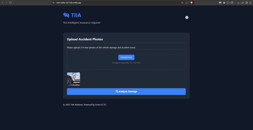 TIIA-The Intelligent Insurance Adjuster – screenshot 2