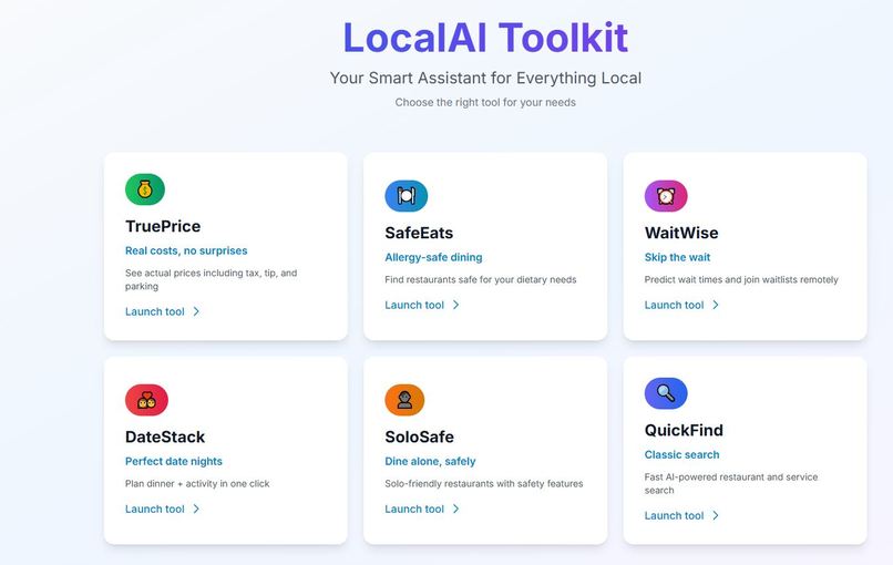 LocalAI - Your Smart Local Discovery Assistant  – screenshot 2