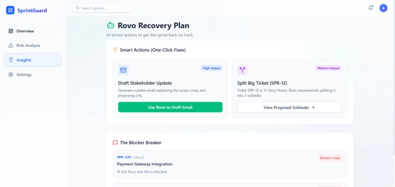 AI Sprint Risk  Predictor – screenshot 2