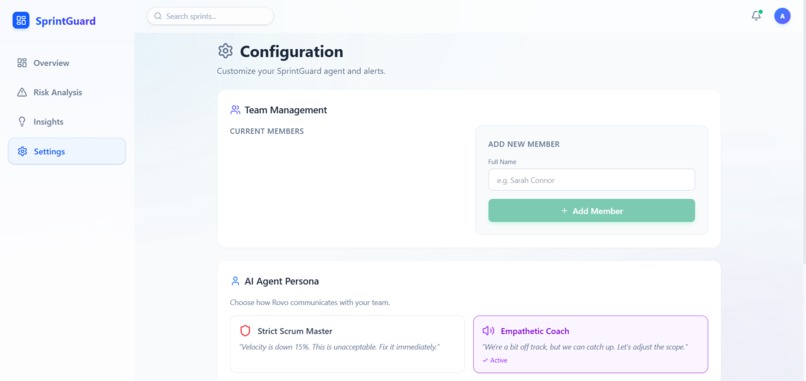 AI Sprint Risk  Predictor – screenshot 4