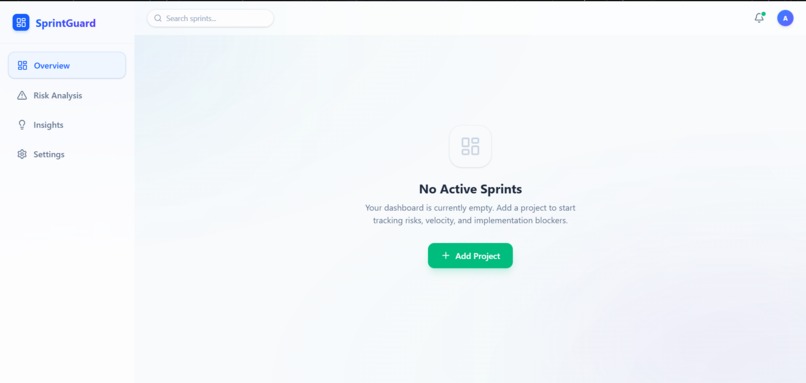 AI Sprint Risk  Predictor – screenshot 1
