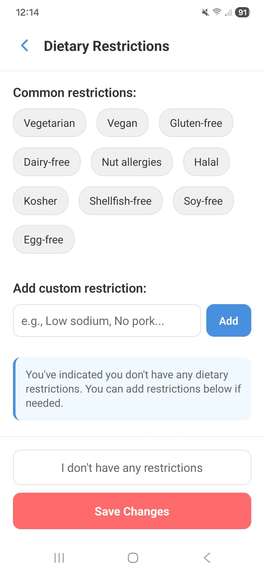 What Should I Eat? – screenshot 2