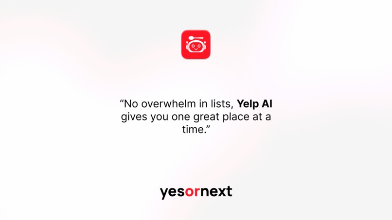 YesOrNext – screenshot 2