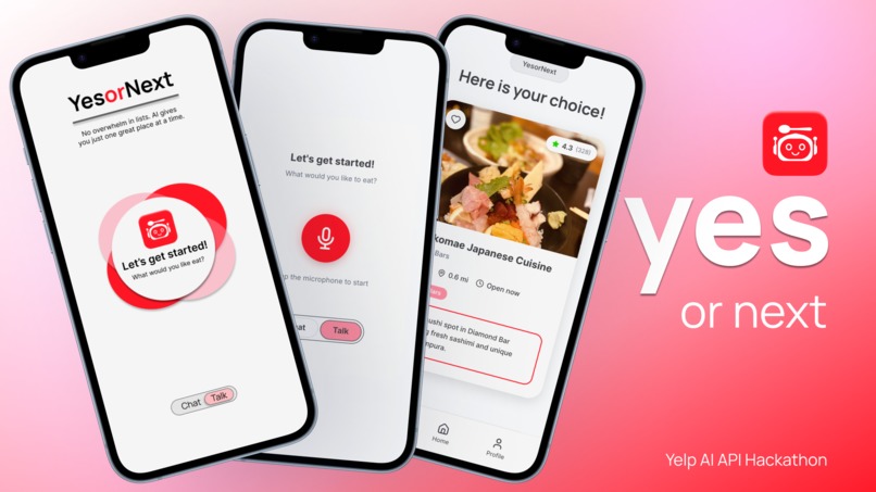 YesOrNext – screenshot 1