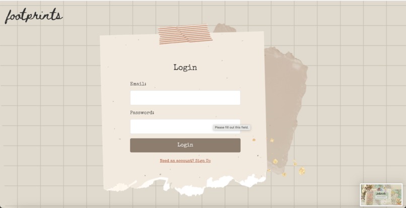 Footprints – screenshot 2