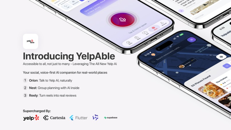 YelpAble: Accessible to ALL, not just to MANY – screenshot 1