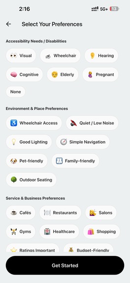 YelpAble: Accessible to ALL, not just to MANY – screenshot 2
