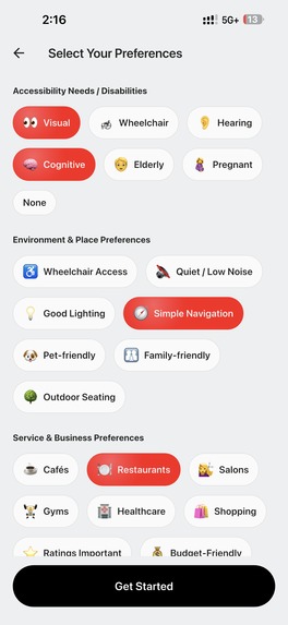 YelpAble: Accessible to ALL, not just to MANY – screenshot 9