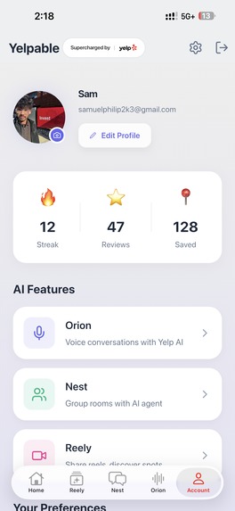 YelpAble: Accessible to ALL, not just to MANY – screenshot 7
