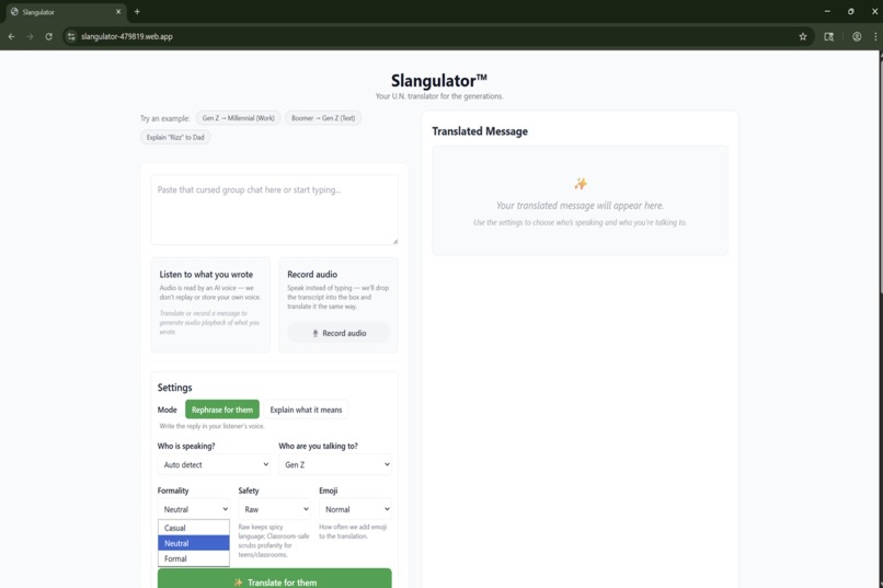 Slangulator – screenshot 4