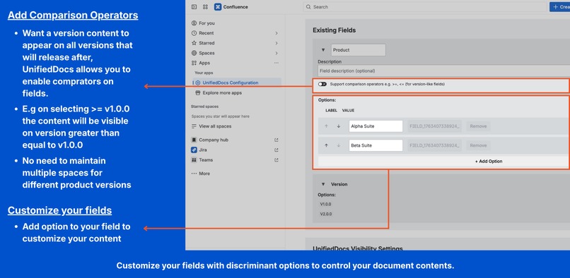UnifiedDocs - Dynamic Documentation for Confluence – screenshot 7