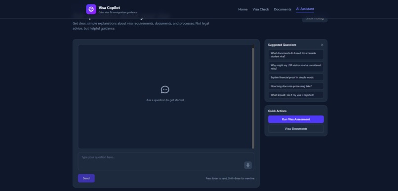 VisaAI – screenshot 1