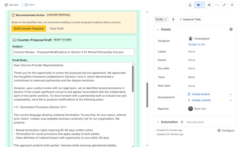LegalDRS: AI-Powered Contract Analysis – screenshot 4